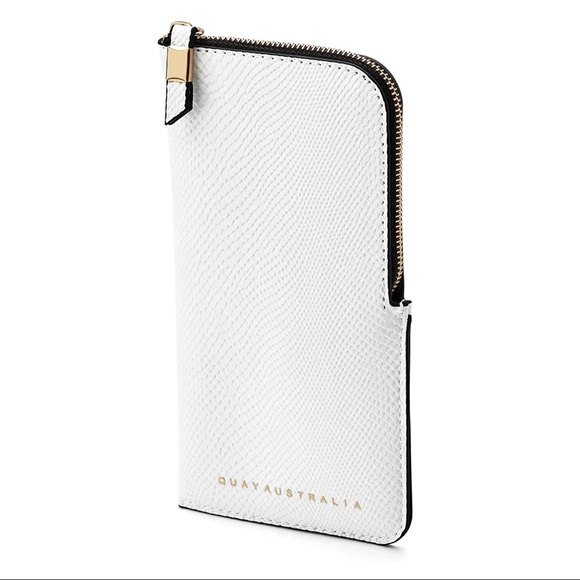 QUAY Rumours Blue Light Glasses Black Gold Frame Bluelight Blocking Lens NWT - Picture 4 of 5